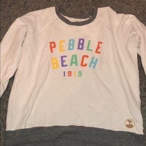 Pebble beach sweater